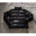 New unisex shiny nylon down pullover winter coat PO3078