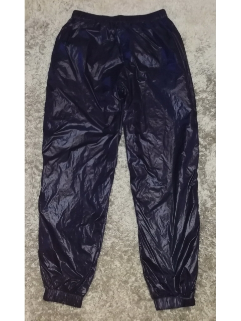 New shiny nylon wet look tracksuit jogging suit jacket and pants M - 3XL
