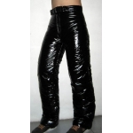 New unisex shiny nylon wet look winter trousers ski pants snowboard ...